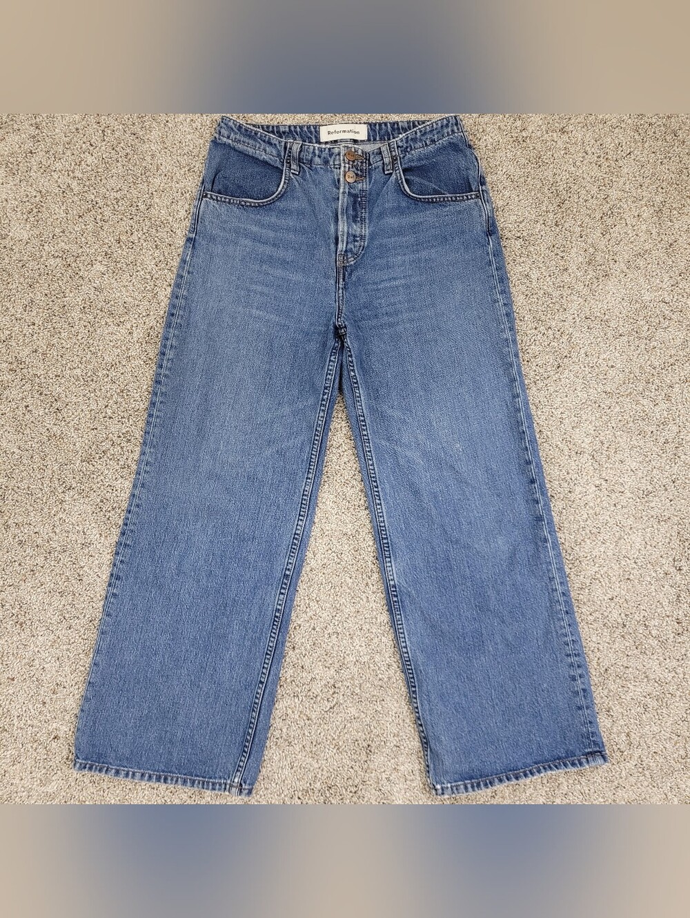 Reformation Louise Jean Womens 27